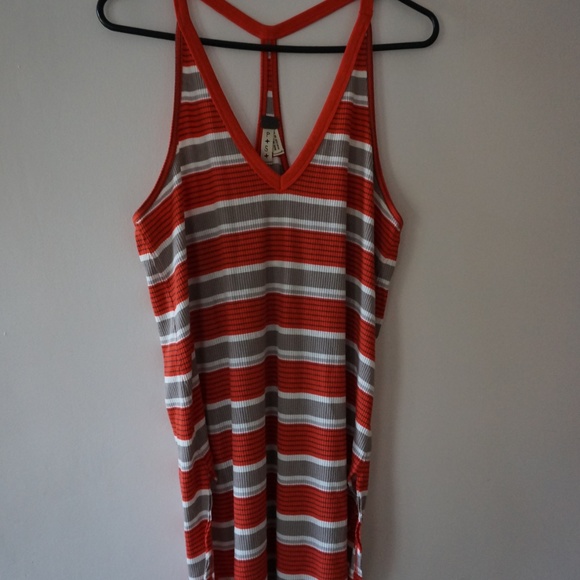 nwt free people Loui Stripe Tunic - Picture 2 of 5
